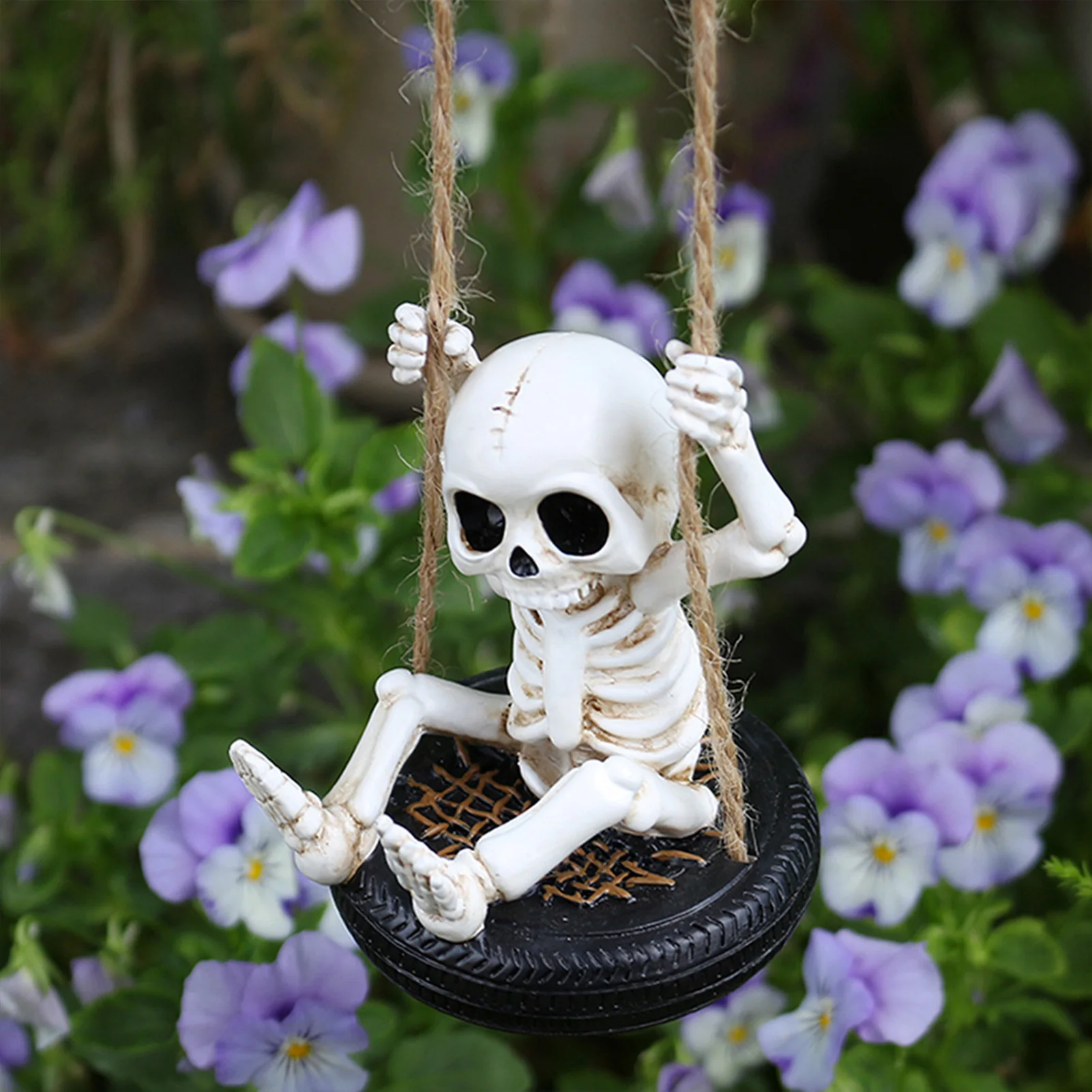 

Halloween Skull Pendant Artificial Simulated Swing Skeleton Man Pendant For Indoor Outdoor Decor 2025 Festival Party Decorations
