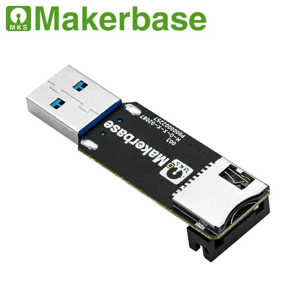 Makerbase MKS EMMC-ADAPTER V2 USB 3.0 Reader  with a USB3.0 interface used for mirror burning MKSEMMC modules high read write