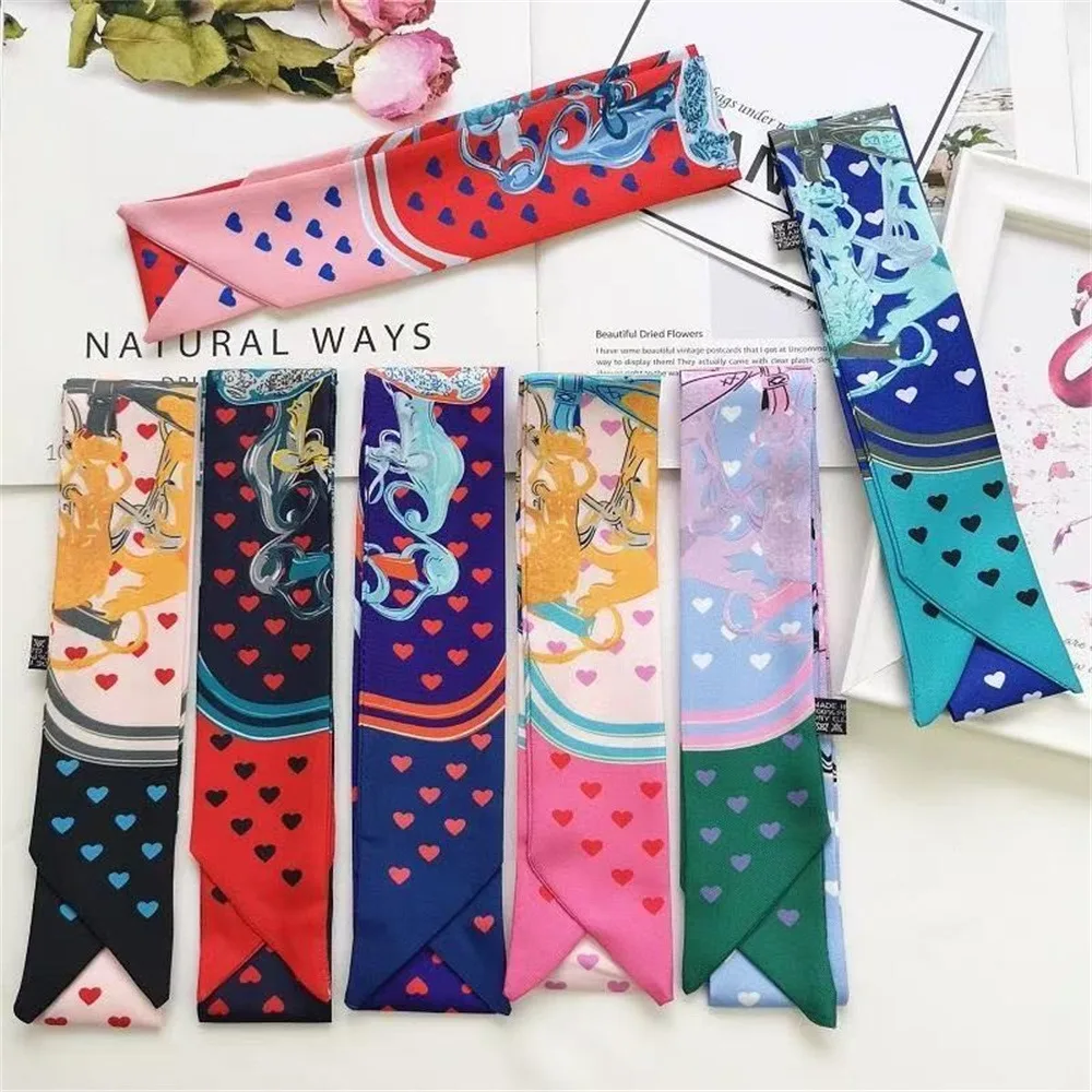 

5*90 см корейская летняя горячая распродажа, модное роскошное женское украшение для отдыха, саржевая длинная полоска, шарф-стример, галстук, лента abag