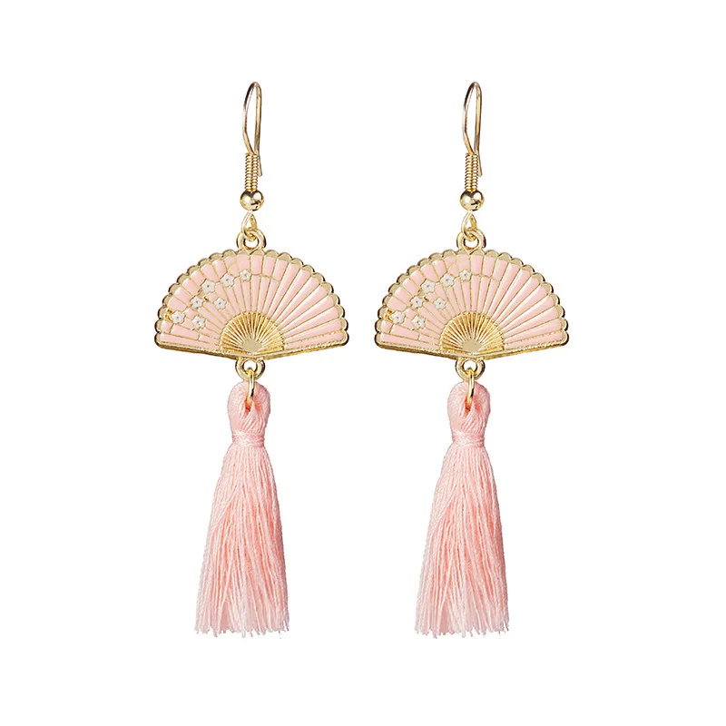 

SHXIHigh-End 925 Sterling Silver Hypoallergenic Vintage And Fan Flower Earrings - Sustainable Japanese Aesthetics 2025