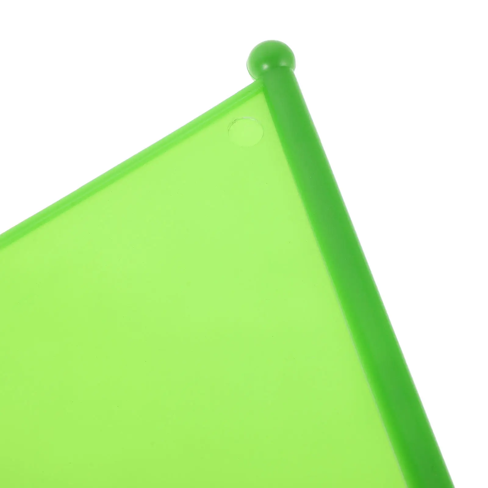 4Pcs Yard Marker Flags Vivid Colors Weather Resistant Triangular Stakes for Lawn Irrigation Sprinkler Head Markers Garden