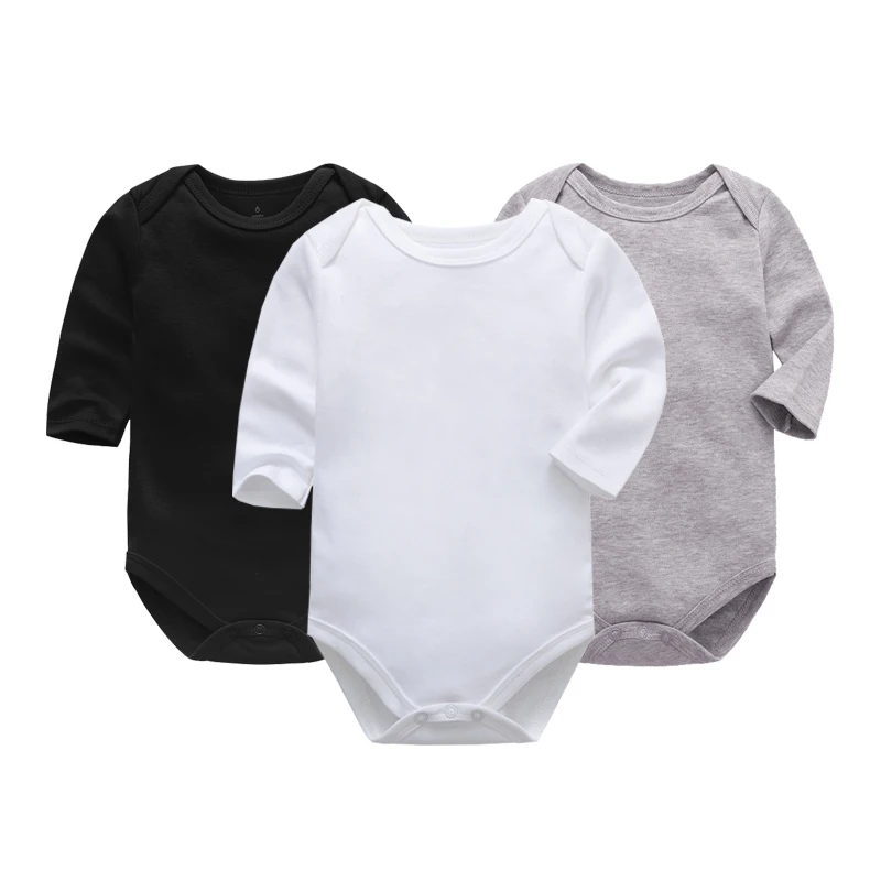 Summer 0-24Months Baby Baby Long-sleeved Jumpsuit Newborn Boys Girls Baby Onesie Soft cotton Clothes Newbron Baby Baby Clothing