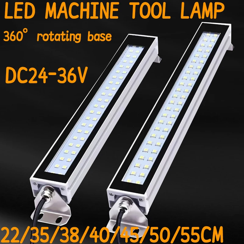LED 1000mm IP67 Machine Tool Work Light Waterproof Oil Proof Explosion-proof Light CNC Lathe Lamp Workshop Aluminum Alloy Lamp