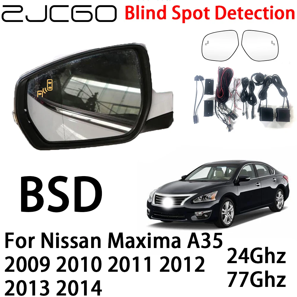 ZJCGO Car BSD Radar Warning System Blind Spot Detection Safety Driving Alert for Nissan Maxima A35 2009 2010 2011 2012 2013 2014