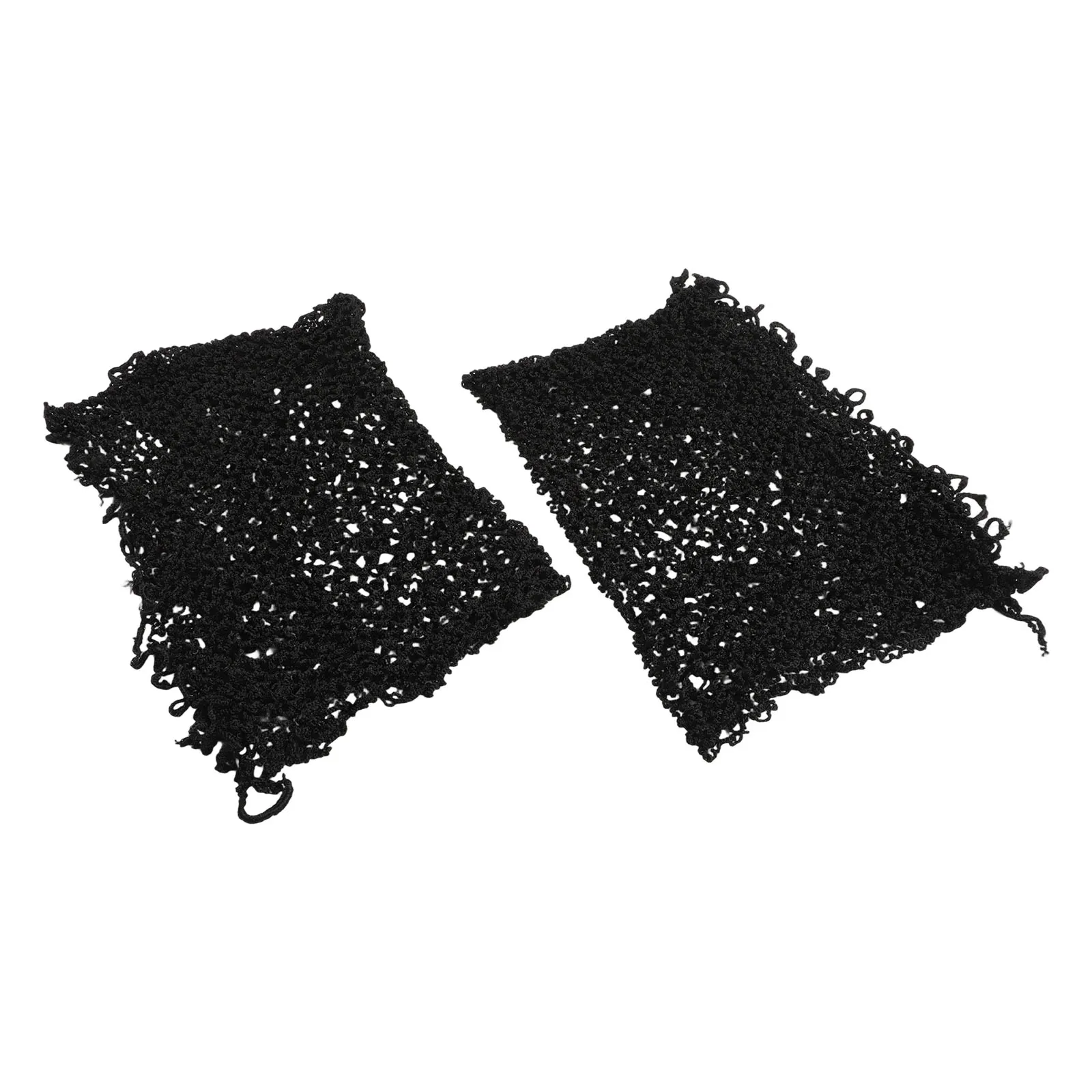 Black Color Volleyball Net Volleyball Training Net Training Net Even Bounce Installation Adjustable Tightness 2pcs Set