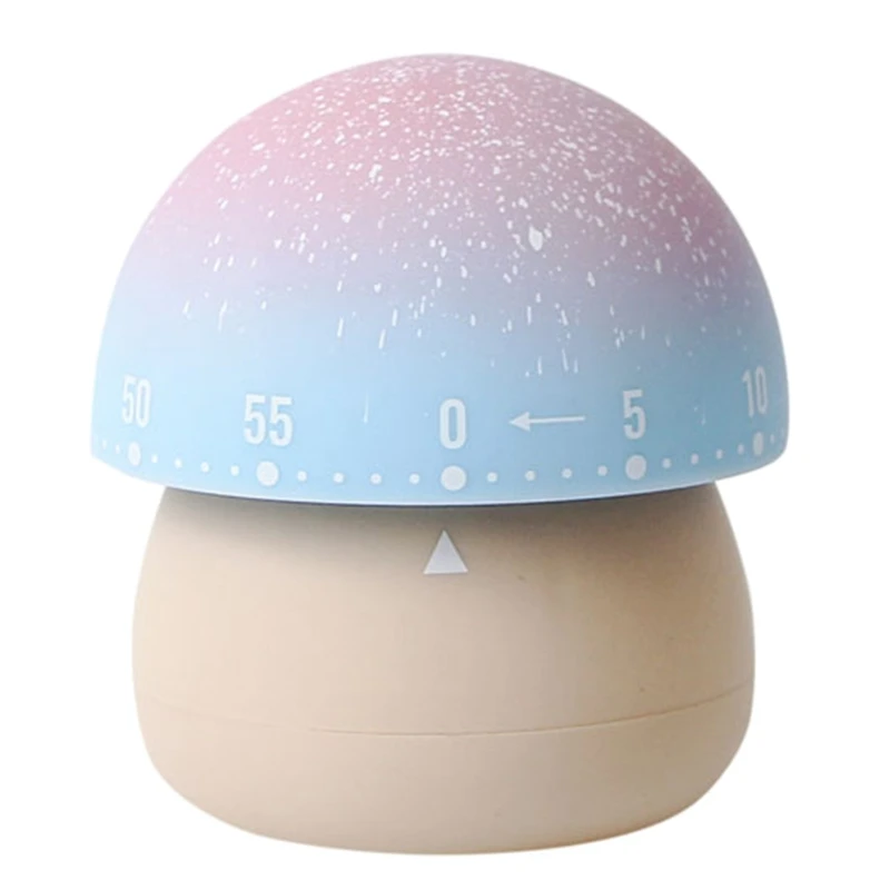 Mushroom Timer for Time Management Mechanical Kitchen Timers for Home Kitchen Cooking Playing Pianos Study NEW arrival