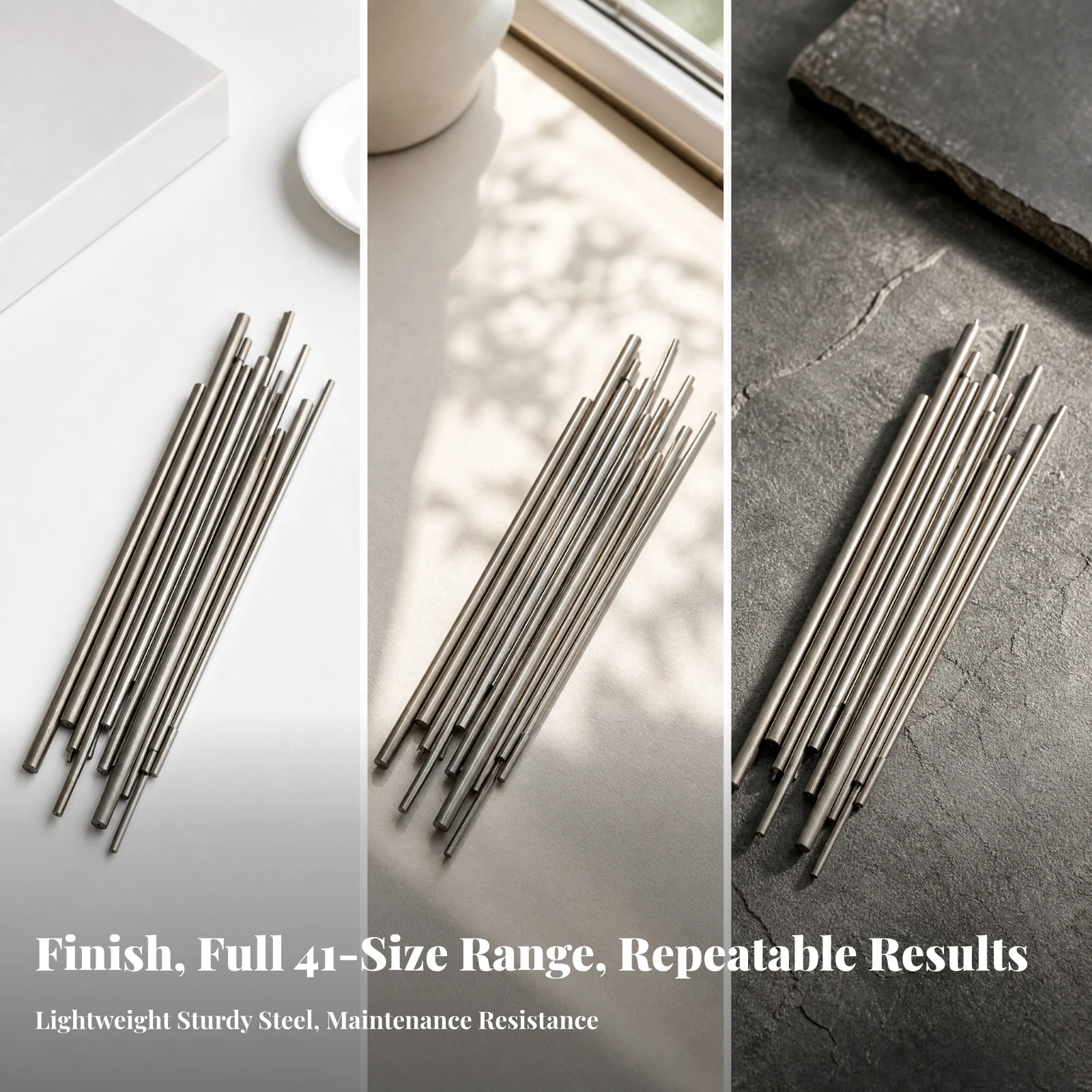 20 Pieces Stainless Steel Wire Wrapping Mandrel Set Multi-Functional Jewelry Wire Wrapping Rod Set Craft Tools Versatile