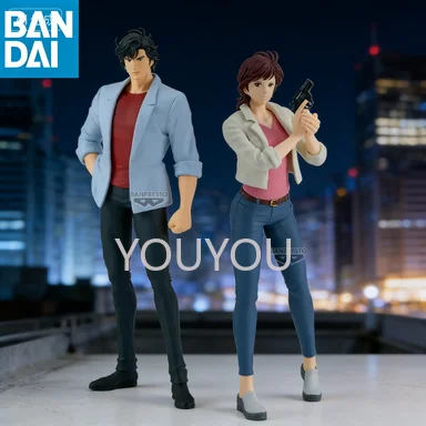 Figura de acción original de BANDAI NAMCO Banpresto City Hunter The Movie: Angel Dust Saeba Ryo Makimura Kaori