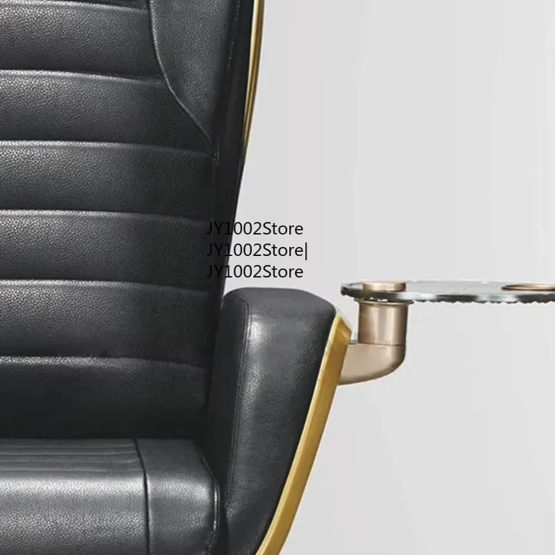 Modern Human Touch Reclining Hydraulic Electric Massage Pedicure Chair - No Plumbless Manicure Station for Salons And Spas