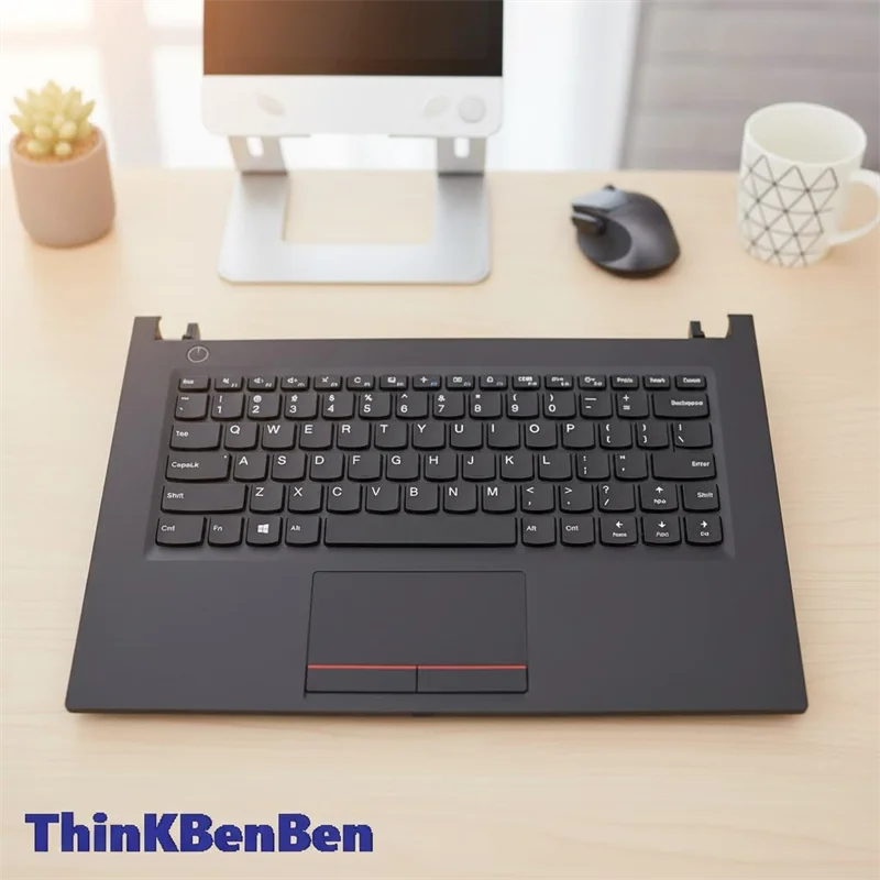 

US English Black Keyboard Upper Case Palmrest Shell Cover For Lenovo V510 14 14IKB 5CB0M31674