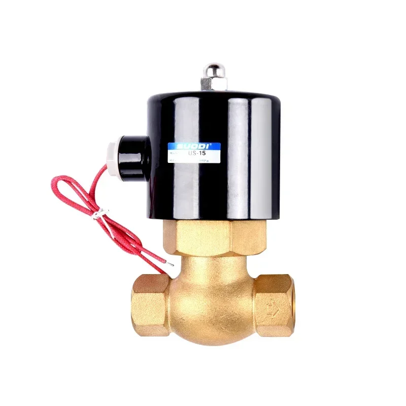 

Solenoid Valve for High Temperature Resistant Steam US-08 US-10 AC220V DC24V 1/4" 3/8"