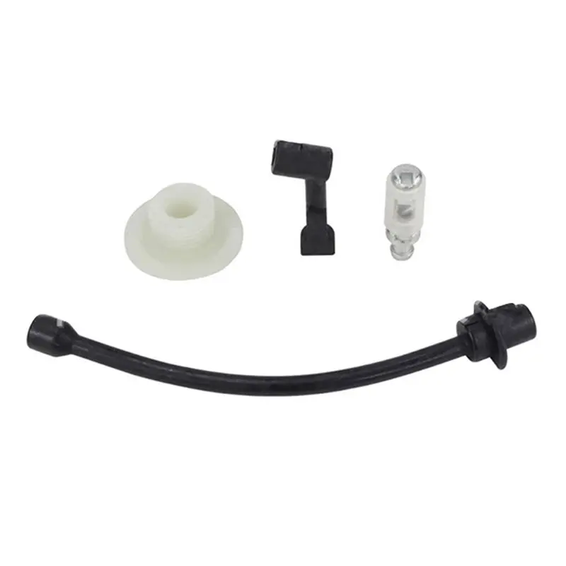 ●5Pcs Oil Pump Filter Pipe Hose Line Oil Nozzle Turbine Kit For 4500 5200 5800 45CC 52CC 58CC Chainsaw Spare