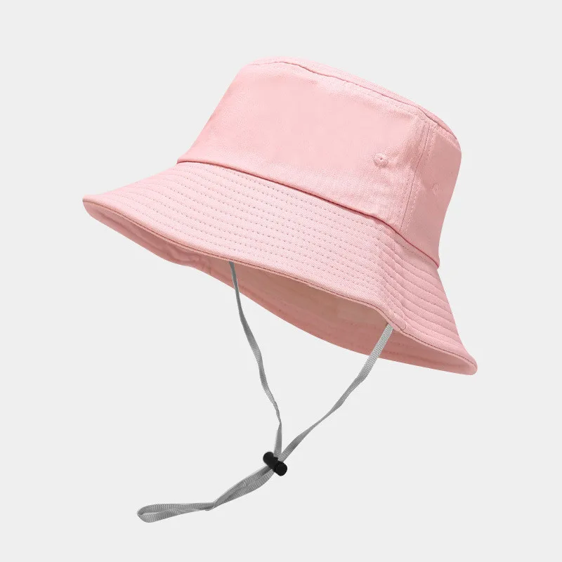 LDSLYJR 2022 Cotton Solid Color Bucket Hat Fisherman Hat Outdoor Travel Sun Cap For Men And Women 188