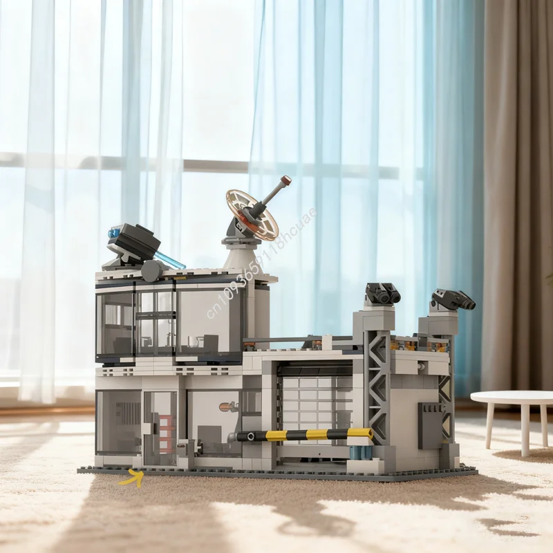 

593pcs MOC Avengerses Compound Mini Modular Model Building Christmas Gifts Blocks Construction Assemble DIY Toys Creative Kids