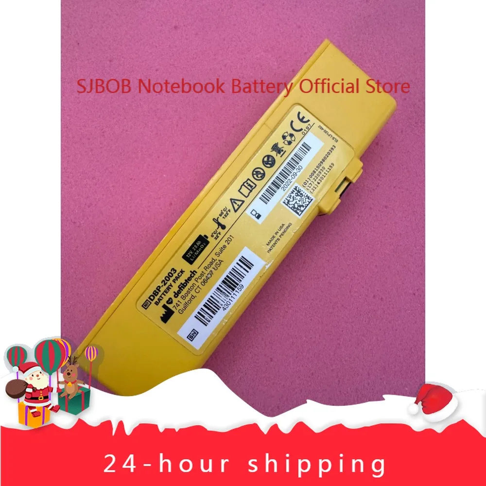 New REFDBP-2003 Defibtech Defibrillator AED Battery Expiration Date 2027  laptop battery