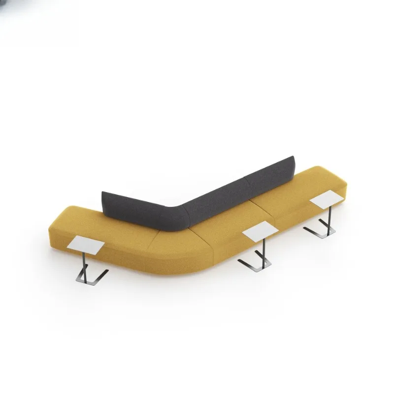 Public area special-shaped card seat sofa
