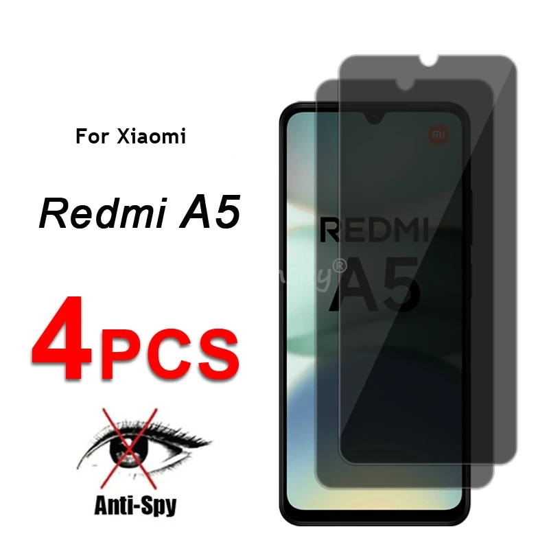 

Privacy Screen Glass For Xiaomi Redmi A5 Glass Anti-Spy Protector Screen Film Redmi A5 Tempered Glass Redmi A5 Film