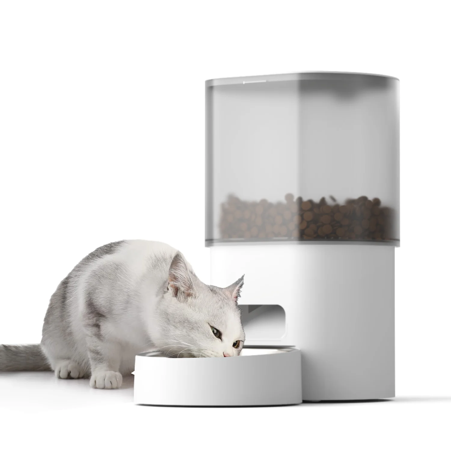 

STLFSmart Automatic Cat Dog Pet Feeder 3L Dry Food Treat Dispenser Electric Auto Pet Food Bowls & Timed Feeders for Puppy Dog Ca