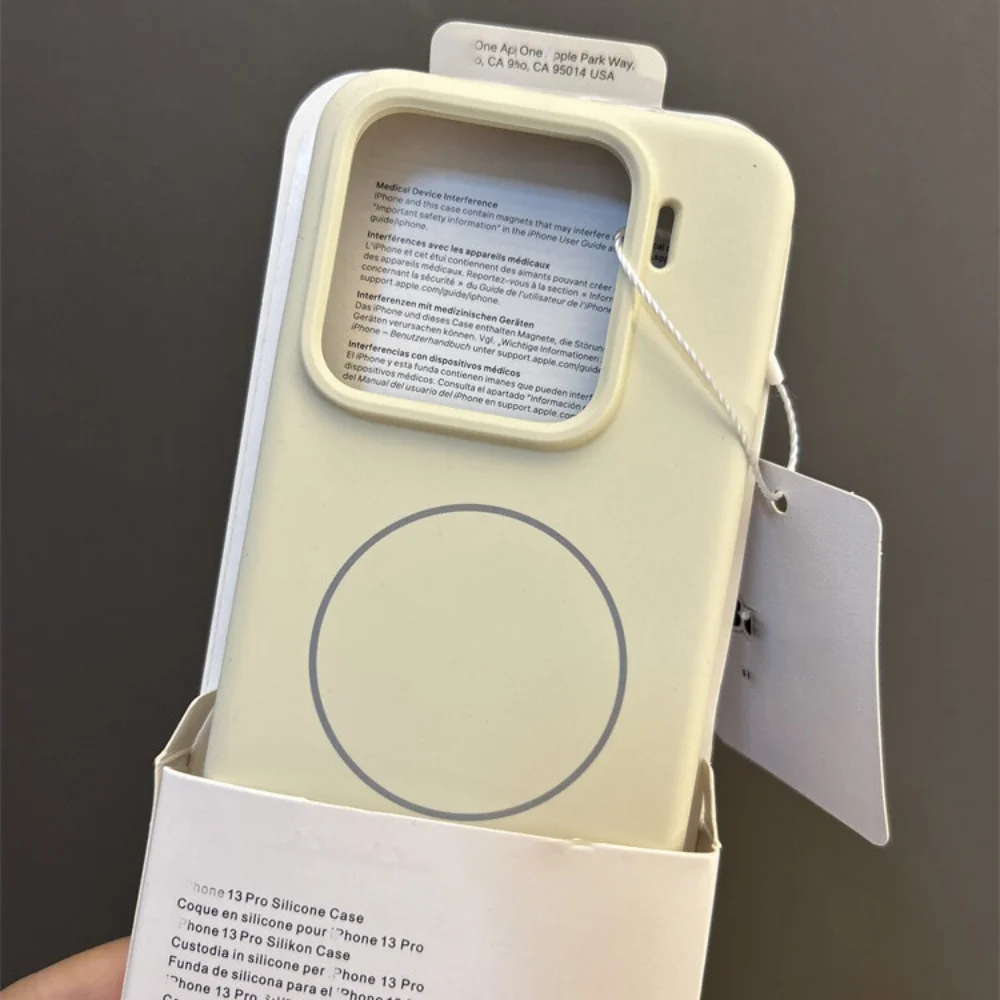 حافظة أصلية من السيليكون السائل المتدفق لهاتف Xiaomi 15 Pro Ultra 15 Ultra 14 Pro Mi14 13 غطاء شحن لاسلكي مغناطيسي مقاوم للصدمات