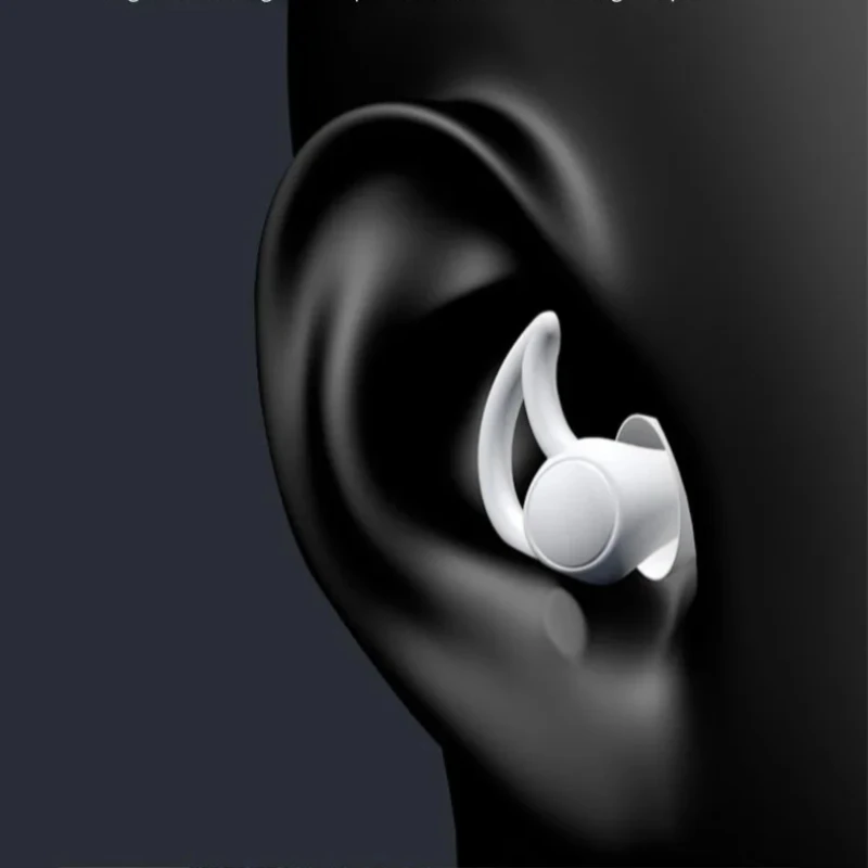 Heavy Duty Waterproof Earplugs Noise Blocking for Swimmers Surfers Sleep Soft Reusable Design