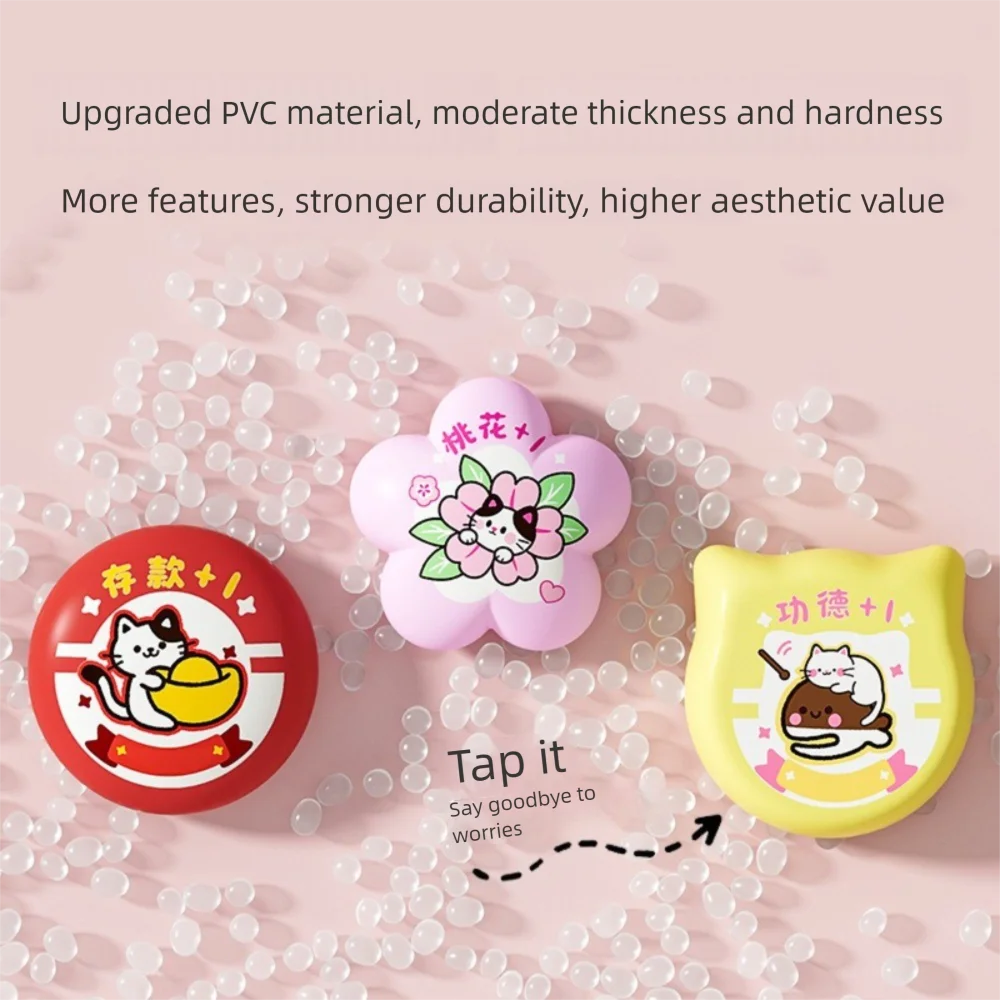 

Креативный дверной стопор из ПВХ, бесшумный мультяшный настенный протектор, самоклеящаяся дверная ручка, бампер, накладка для дома