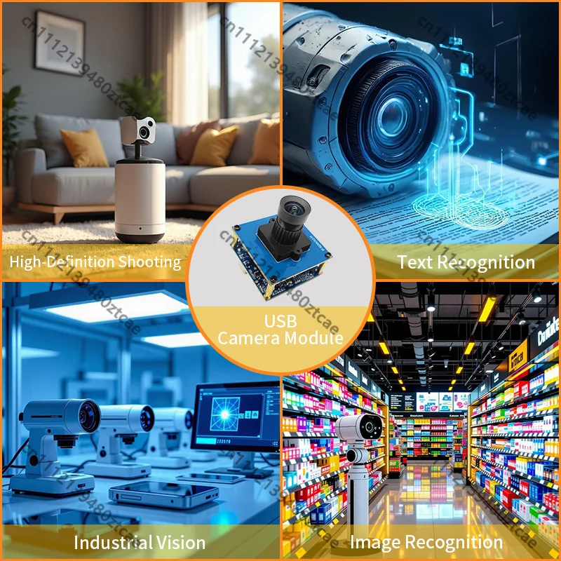 20MP 4K High Resolution Fixed Focus USB3.0 Color CMOS Camera Module for Industrial Enhanced Vision Application