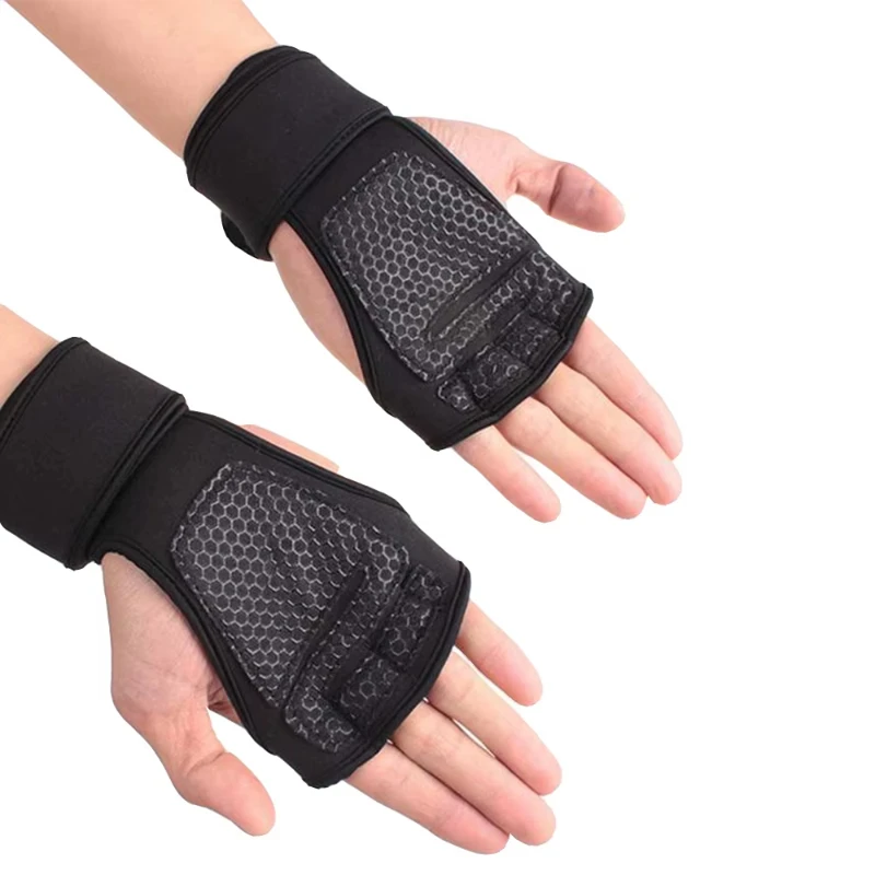 

Training Sport Gloves for Men Women Workout Gloves Fitness Body Building Weightlifting Gym Hand Wrist Palm Protector Gloves