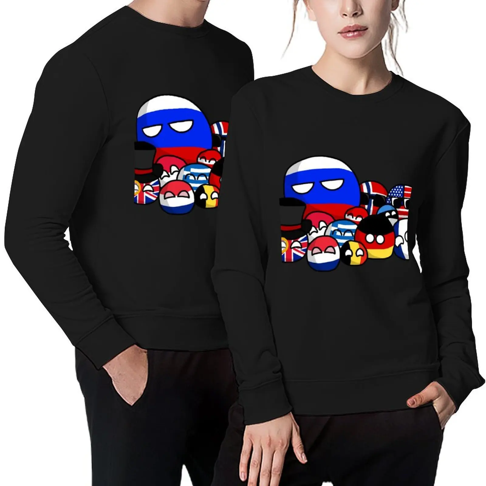 

CountryBalls Pullover autumn jacket men men's sweat-shirt men's sweat-shirt set men's autumn clothes sweatshirt