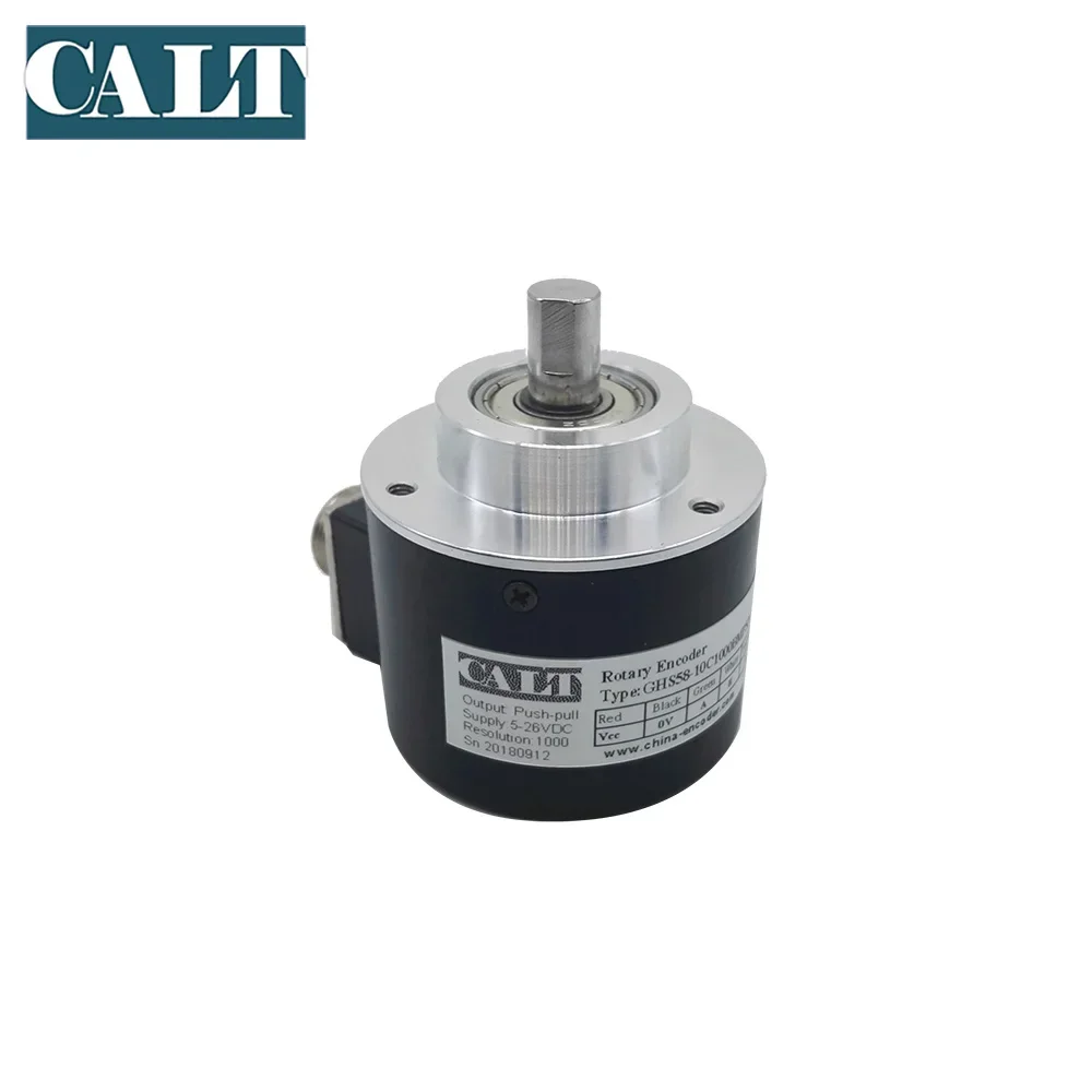 Line driver 7 pin plug 1000ppr GHS58-10C1000BML526  incremental encoder for packing machine