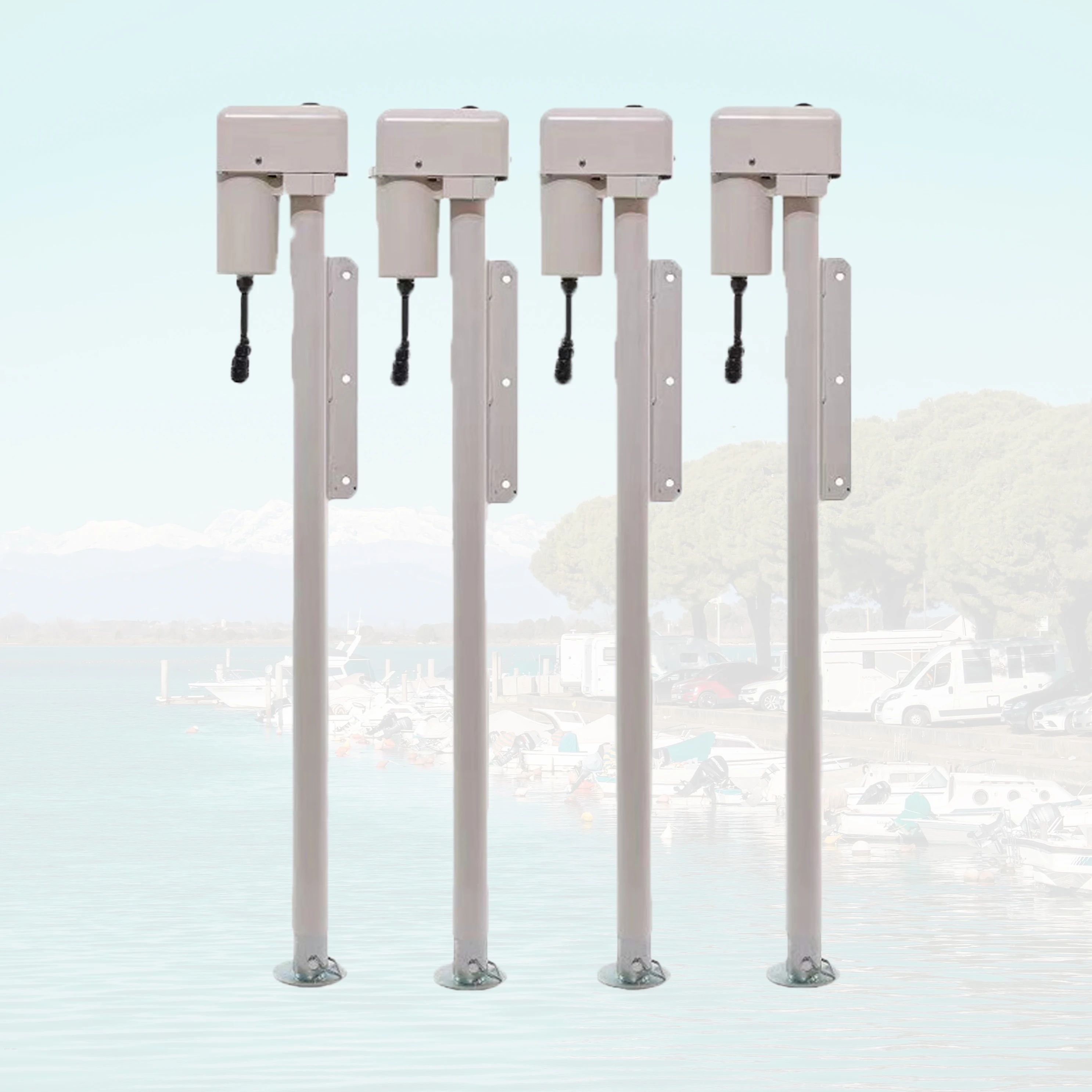 

High Quality 2250kg Load-Bearing RV Electric Jack 100% Tested for Various RVs Body Parts for Wholesales