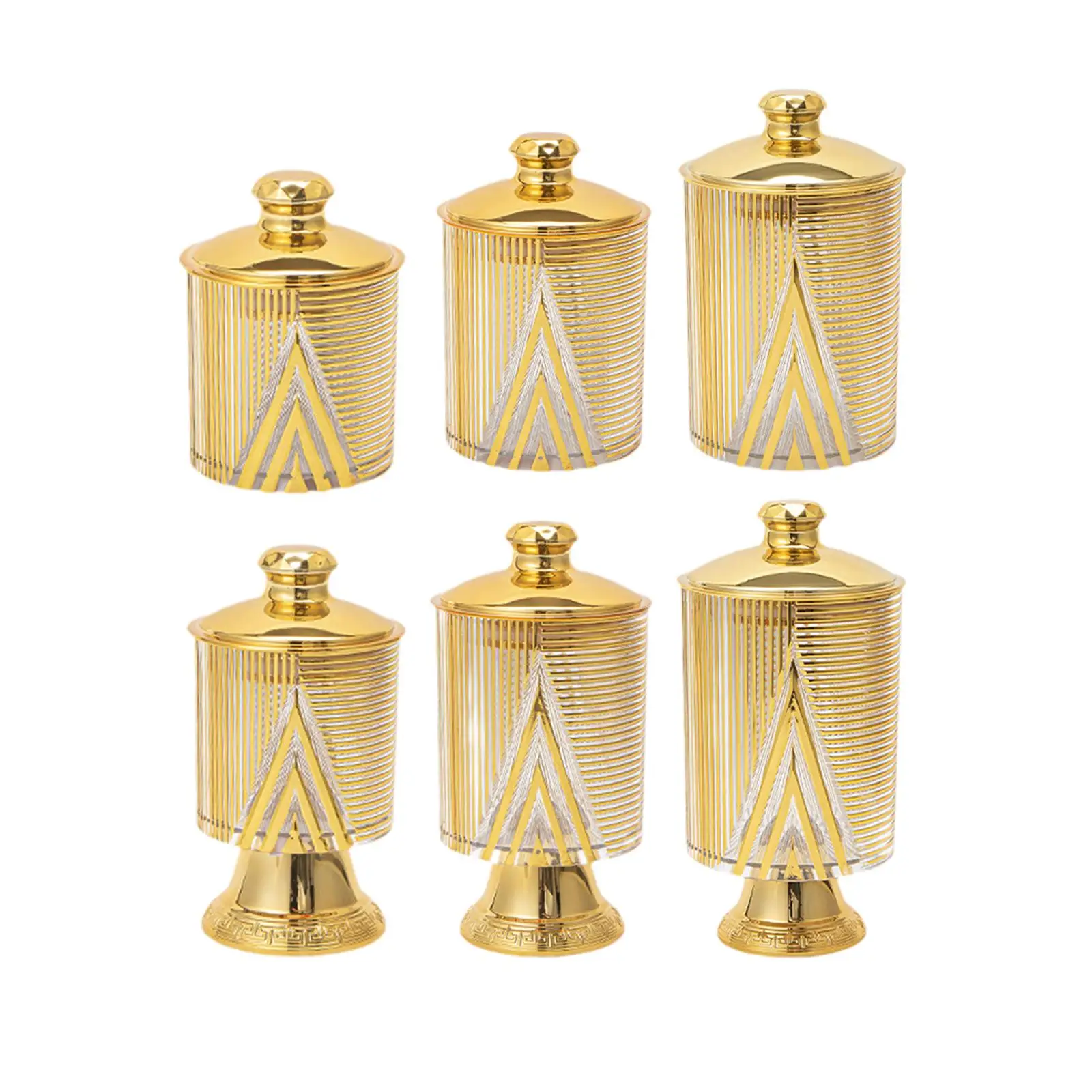 Storage Jars with Lid Elegant ABS Material Airtight Kitchen Canister for Pantry Cereals Coffee Sugar Tea