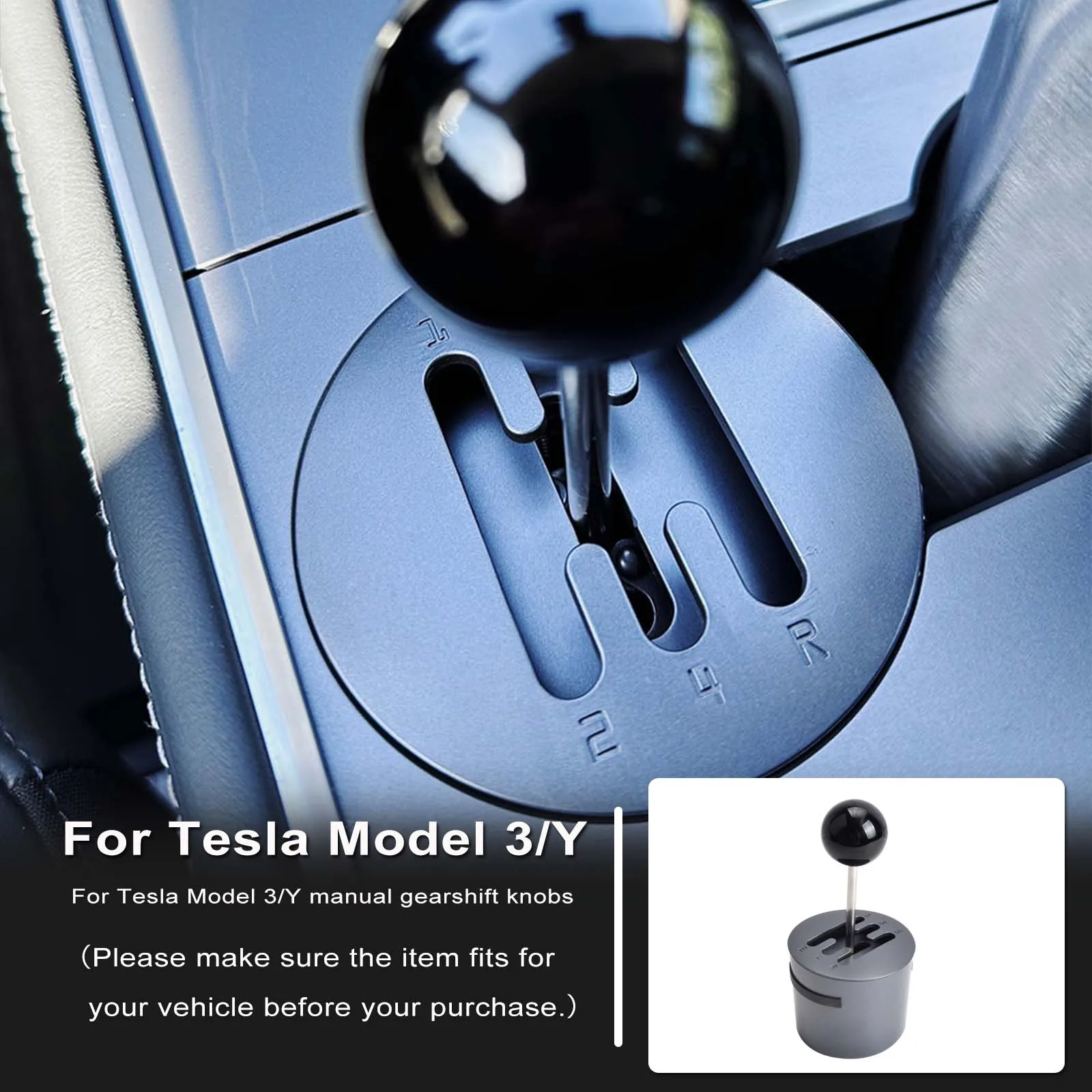 Gear Shifter Toy For Tesla Model 3 Y Center Console Decoration Cup Holder Manual Shifter Gear Toys Thanksgiving Christmas Gift