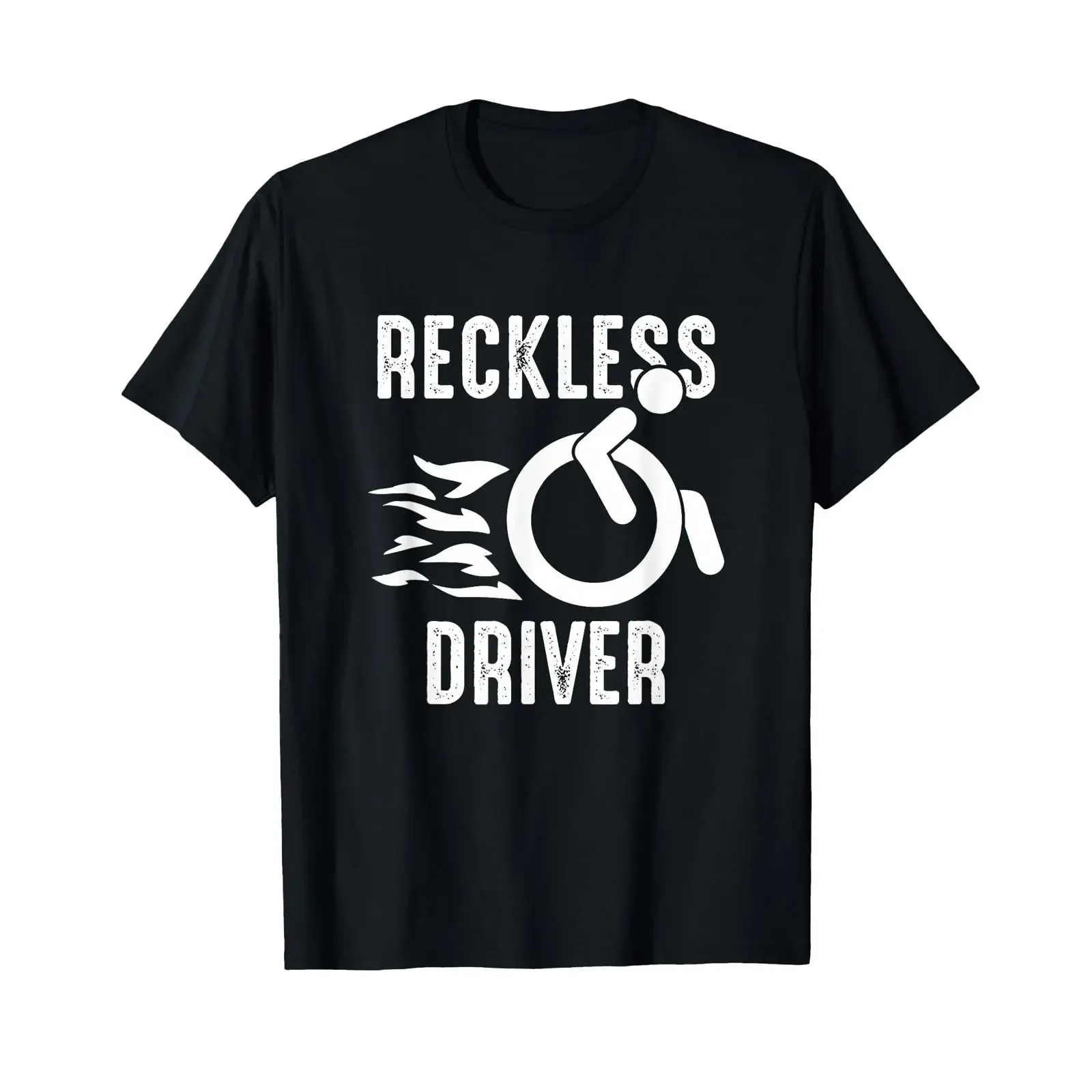Handicap Wheelchair Life User Funny T Shirt vintage Washed Slightly streetwear designer clothes Stylish homme Casual Versatile