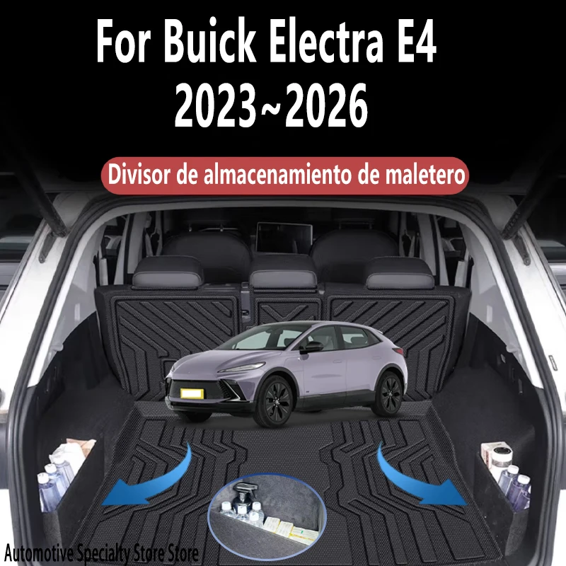 For Buick Electra E4 2023~2026 2025 Multifunction Trunk Storage Partition Storage Auto Interior Parts Organizer Car Accessories