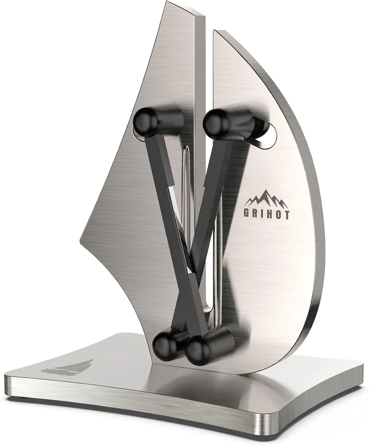 

Профессиональная точилка для ножей с тремя фигурами для прецизионных углов, модернизация из нержавеющей стали