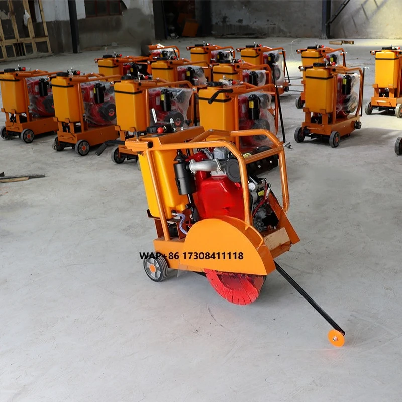 آلة طحن عمق القطع 180 مم آلة قطع الطرق الخرسانية لشق الطريق