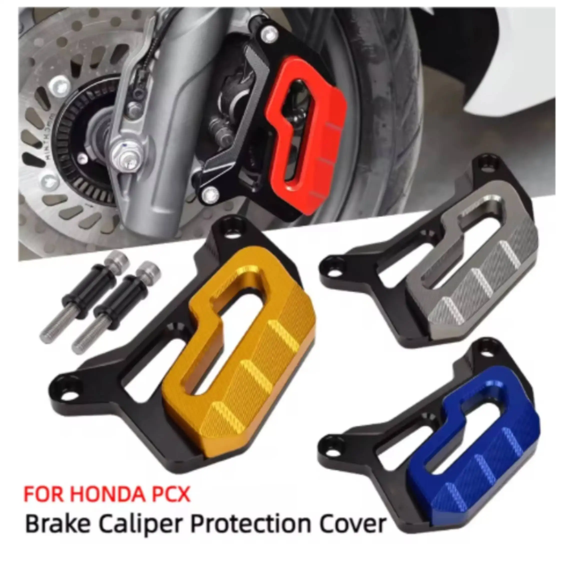 For HONDA PCX 125 150 160 PCX125 PCX160 Brake Pump Cover Front Disc Caliper Guard Motorcycle PCX150 160 Front Disc Caliper Guard
