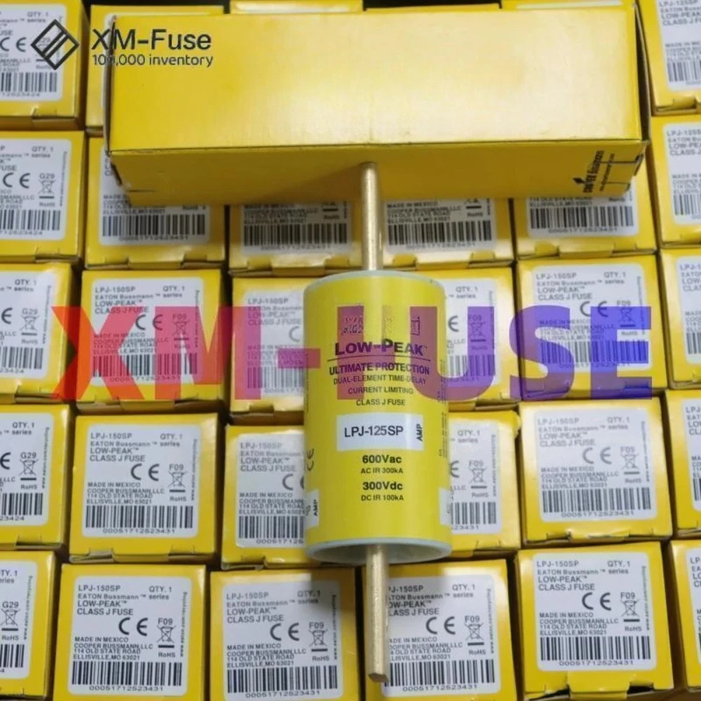 

1PCS LPJ-125SP LPJ125SP 125A 600Vac Dual Element Time-delay Fuses