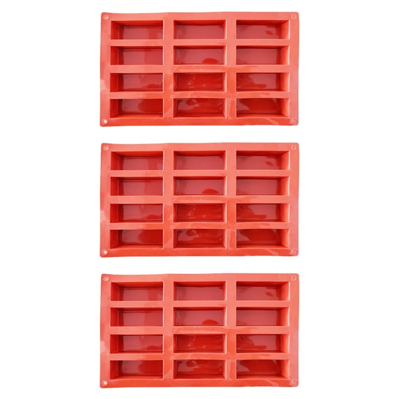 

12 Cavity Silicone Protein Bars Mold Rectangle Granola Bar Baking Tool Mould Silicone Mold French Cake Mold Dessert Tool