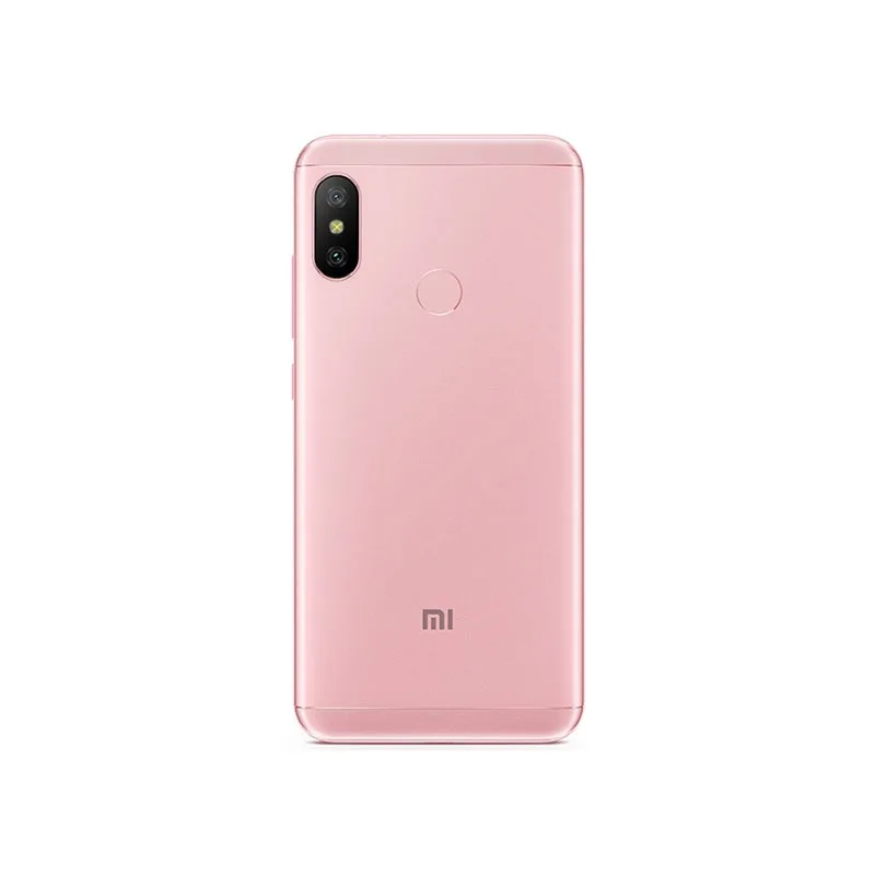 Smartfon xiaomi Redmi 6 Pro Globalne oprogramowanie sprzętowe Mi A2 Lite 4g 64g Telefon komórkowy Snapdragon 625 4000 mAh Bateria Podwójna SIM używany telefon