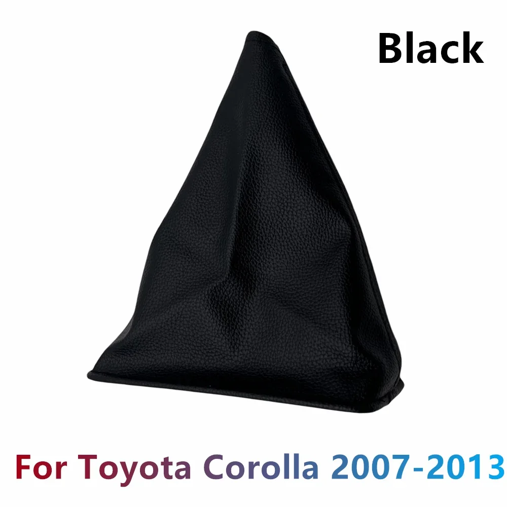 PU Leather High Quality Car Gear Shift Knob Gaiter Boot Cover For Toyota Corolla 2007 2008 2009 2010 2011 2013 Auto Parts