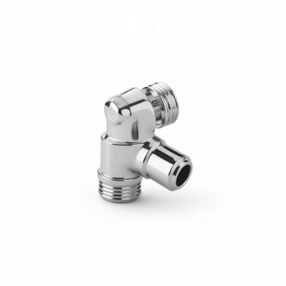 Bathroom Sprayer Wall Holder Screw Mounted Base Silver Plated Support Bracket For Universal Shower Head Replacement Parts