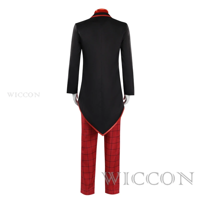 Costume de Cosplay du Film Jim Carrey pour Homme, Masque pour Adulte, Smoking NikRayé, Amusant, Tenue de ixComplète, en Stock