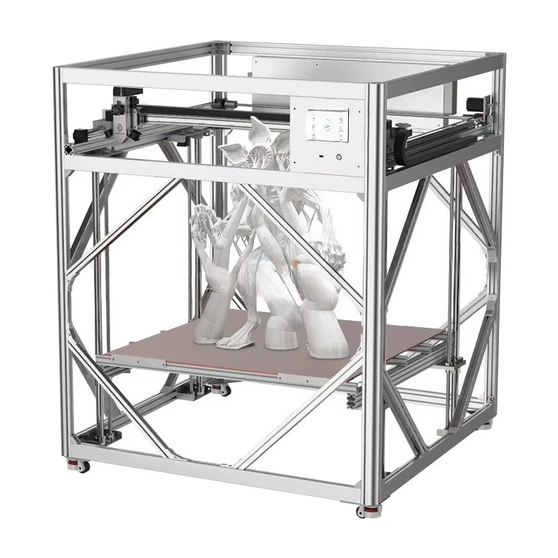 Large Format FDM Precision 3d Printer DL1014-10 1000mm Big Size Industrial 3d Printer Machine 3d Sculpture Prototyping Printer
