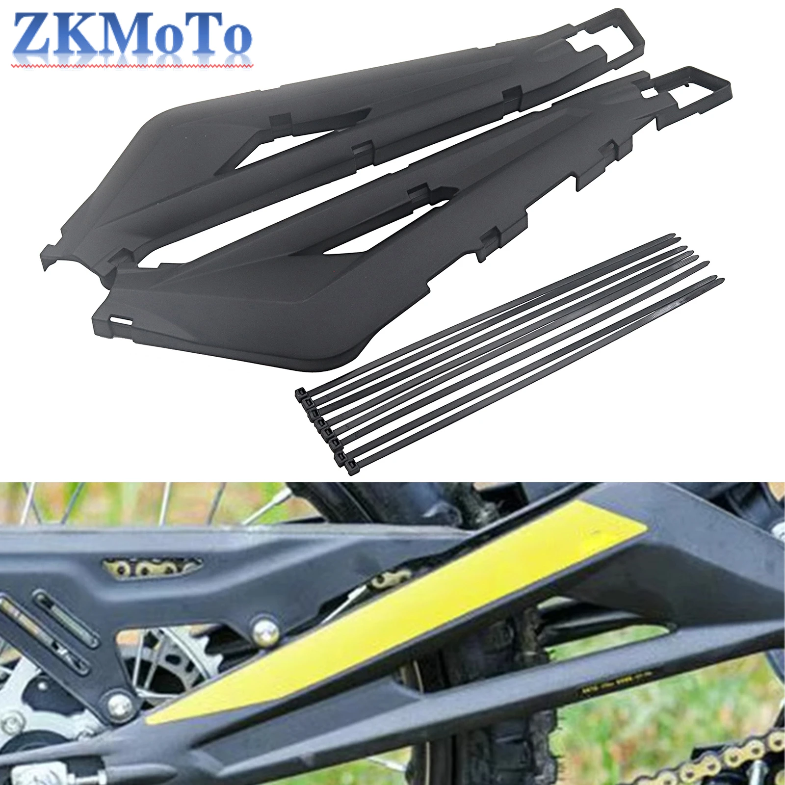 

Motorcycle Carbon Fiber Rear Rocker Arm Protection Cover For Surron Light Bee Sur Ron X/S Electric Bike