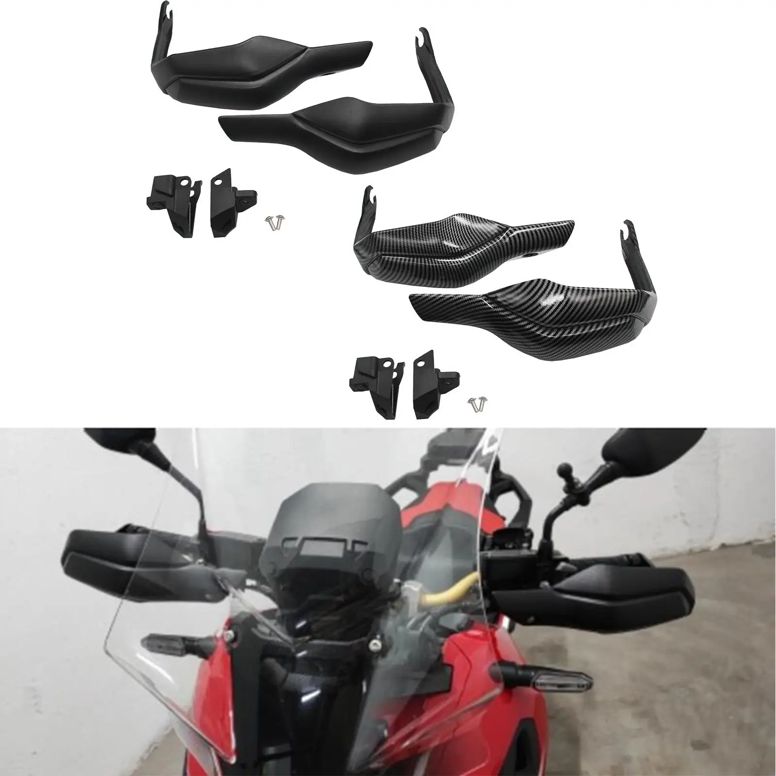 Motorcycle Handguards Levers protector Wind Protection cover protector Handle guard for 750 image 3