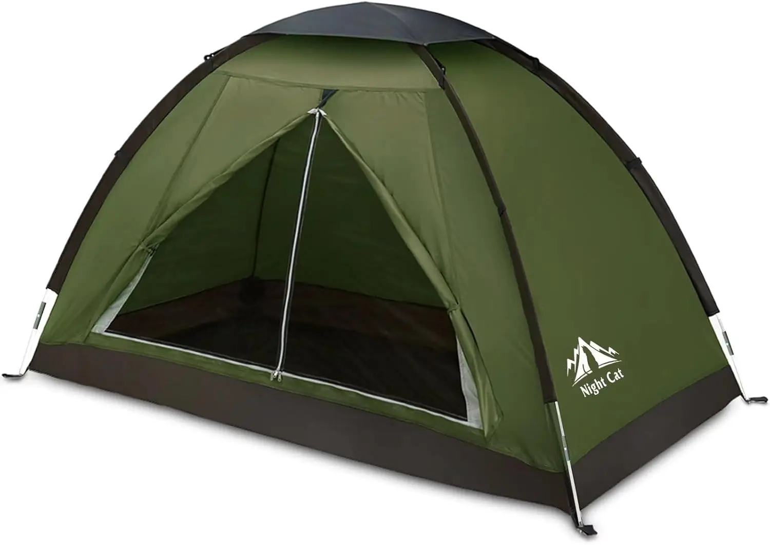 

Backpacking Tent for One 1 to 2 Persons Lightweight Waterproof Camping Hiking Tent for Adults Kids Scouts Easy Setup Single Laye