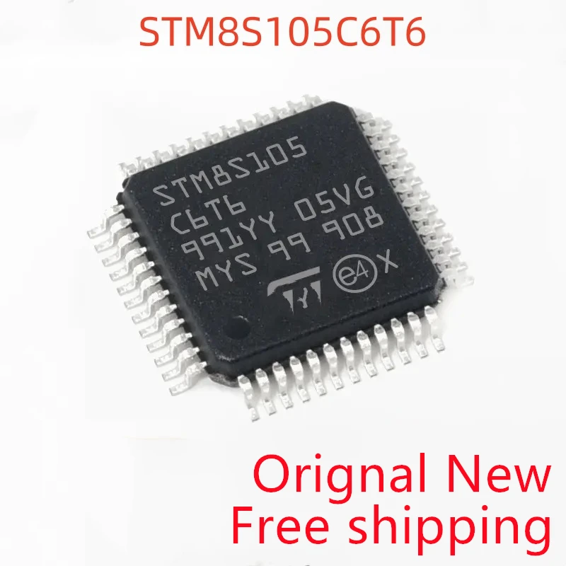 

10piece STM8S105C6T6 STM STM8 STM8S STM8S105 STM8S105C STM8S105C6 IC MCU FLASH LQFP-48