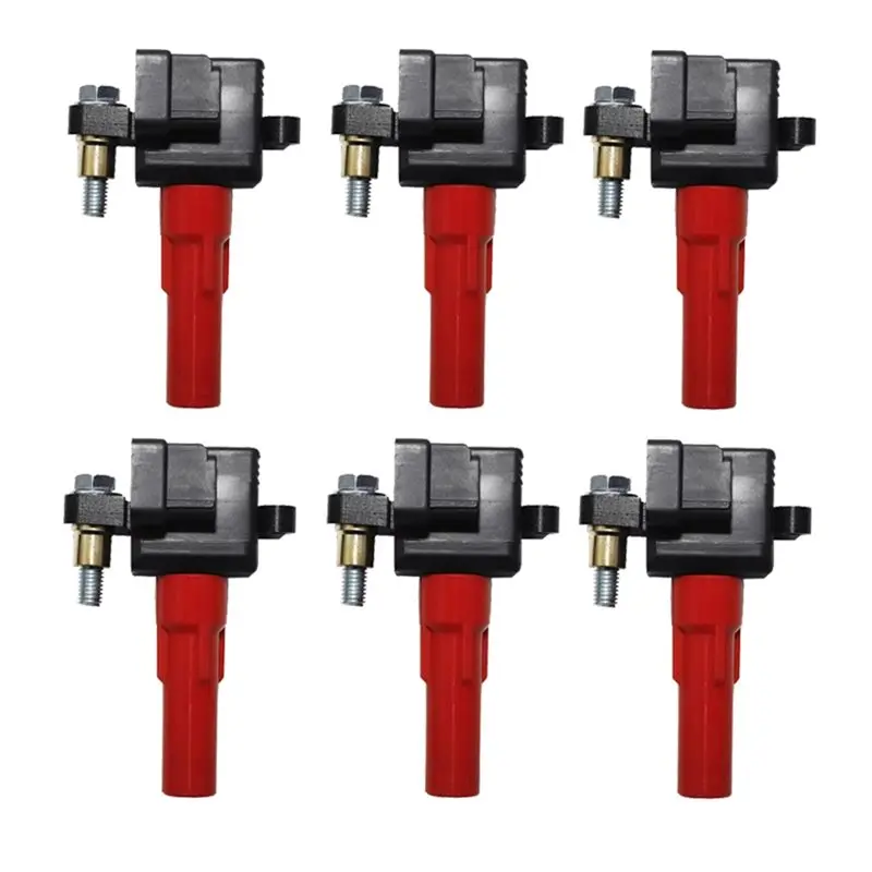 

Для SUBARU OUTBACK 3.0 03-09, LEGACY III IV, TRIBECA B9 3.0L 3.6L: Совместимые 6 шт. катушек зажигания 22433-AA411, 2433-AA531, 22433-AA530