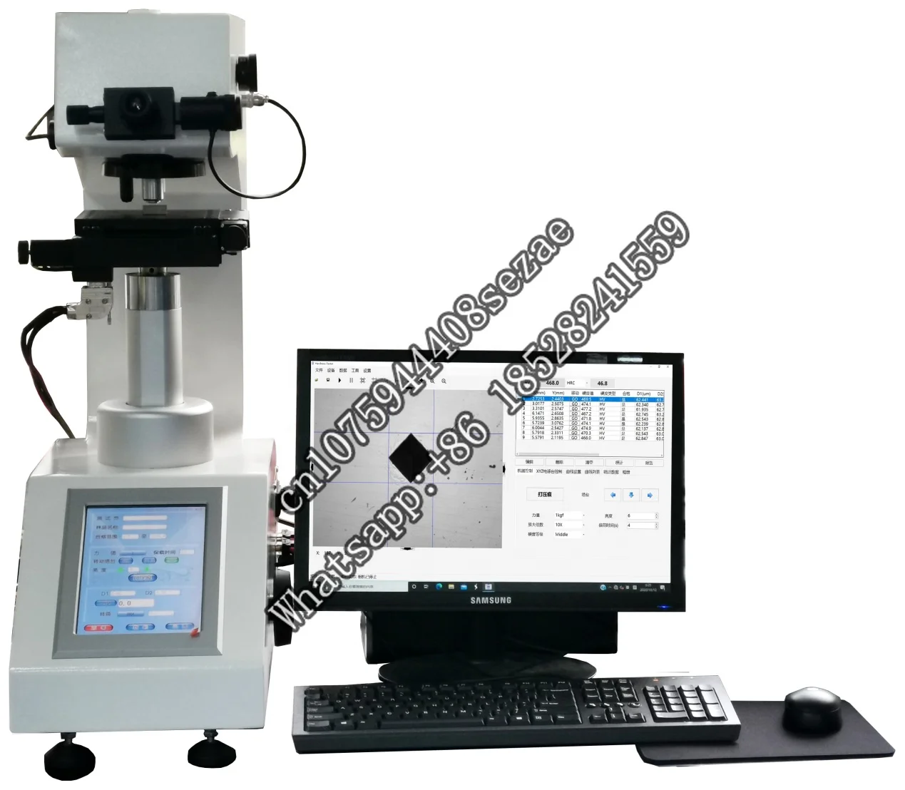 2023NEW Automatic Micro Hardness Tester HVS-1MDT-AXYZF HUATEC